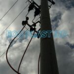 Terminal unipolar pentru exterior pentru cabluri 12/20 kV cu camp radial cu izolatie extrudata, s = 50 – 185 mmp, ecran fire Cu, portelan 273075 DJ 4476/3 RO