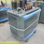 Transformator ulei, 1250 kVA, 20/0.4 kV, Ecodesign T2, Usc = 6%, Al/Al, Un = +/- 2×2.5%, Dyn 5 TTU-1250-AL-20