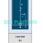 Celula Linie, tip LE, 24 kV, 16 kA, In=630 A, echipata cu separator IMS izolat in AER, fara SF6 (SF6 FREE), cu CLP, dim. 500x1050x1850 mm, (inlocuieste 162325 – DY 803/2) – 140203 – GSCM005/5 rev. 4